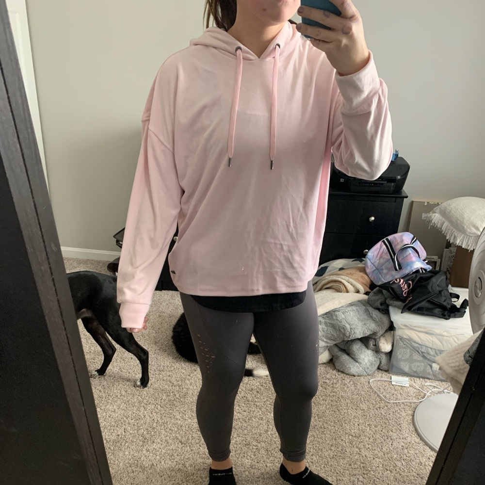 NWT suede DKNY hoodie